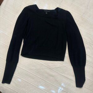 Banana Republic Square Neck Cropped Sweater